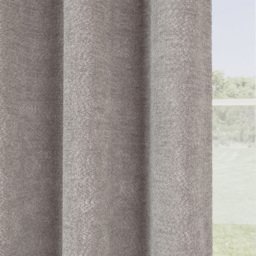 Enhanced Living Royale Silver Boucle Thermal Darkening Eyelet Curtains 168 x 229cm - Wilko - thumbnail 4