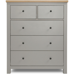 Wiltshire 5 Drawer Grey Storage Chest - Home Garden Direct - Wilko - thumbnail 3