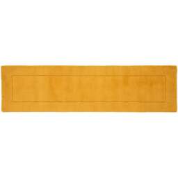 Esselle Home Esme Ochre Wool Runner 60 x 230cm - Size: 230 x 60 x 1.8cm - Yellow - Wilko - thumbnail 1