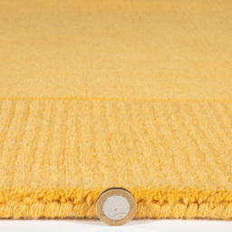 Esselle Home Esme Ochre Wool Runner 60 x 230cm - Size: 230 x 60 x 1.8cm - Yellow - Wilko - thumbnail 6