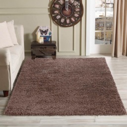 Desire Rugs Oxford Dark Beige Plain Shaggy Rug 120 x 170cm - D.Beige - Wilko - thumbnail 3