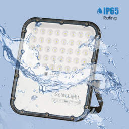Ener-J 1800K 150W LED Floodlight with Solar Panel - Size: 26 x 9 x 41cm - Grey - Wilko - thumbnail 7