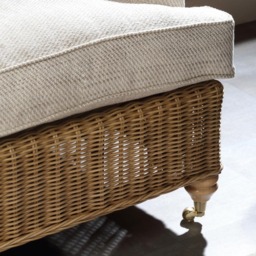 Desser Furniture Seville Light Oak Natural Rattan Jasper Armchair - Size: Single - Brown - Wilko - thumbnail 5