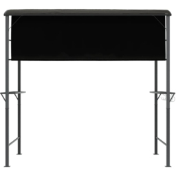 vidaXL 2 x 1.1m Anthracite Gazebo with Roof - Size: 1 x 2m - Grey - Wilko - thumbnail 6