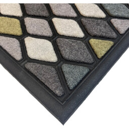 Scrape N Sorb Geometric Doormat Multicolour - Wilko - thumbnail 6