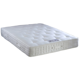 Tennyson Double 4000 Twin Pocket Sprung Natural Orthopaedic Mattress - White - Bedmaster - Wilko - thumbnail 1