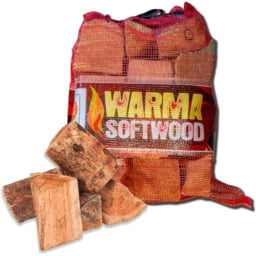 Warma Softwood Net Bag 15kg 3 Pack - Size: 90 x 50 x 30cm - brown - Wilko - thumbnail 4