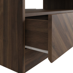 GFW Catania 2 Drawer Royal Walnut Coffee Table - Size: 52 x 94 x 41cm - Brown - Wilko - thumbnail 6