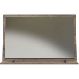 Crowndale Las Vegas Vintage Oak Large Mirror Ready Assembled - Size: 75 x 49cm - Brown - Wilko - thumbnail 3