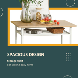 Portland 2 Seater White and Oak Bar Table with Stools - Multi - Wilko - thumbnail 7