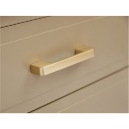 Palazzi 2 Drawer Clay Console Table - Size: 35 x 105 x  80cm - Cream - Wilko - thumbnail 7