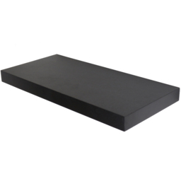 Black Floating Shelf Kit 50cm - Wilko