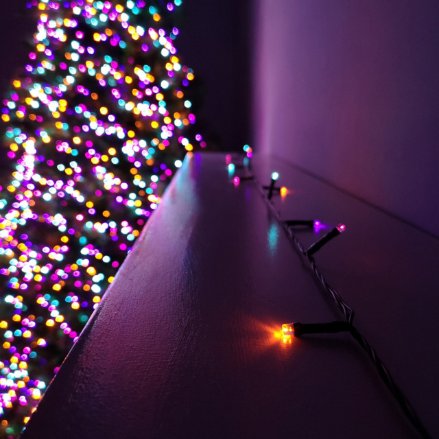 Premier TimeLights 400 Rainbow LED Multi-Function Green String Light 40m - Size: 4 x 4000 x 4cm - Multi Coloured - Wilko - image 1