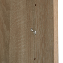 tectake Lexi 5 Shelf Light Oak Sonoma Bookshelf - Size: 190 x 30 x 60cm - Brown - Wilko - thumbnail 7