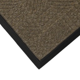 JVL Brown Firth Rubber Doormat 40 x 70cm - JVL Homewares - Wilko - thumbnail 4