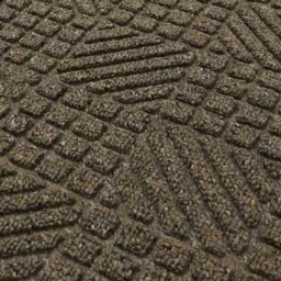 JVL Brown Firth Rubber Doormat 40 x 70cm - JVL Homewares - Wilko - thumbnail 5