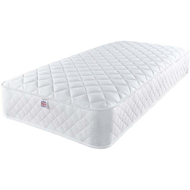 Aspire King Comfort Eco Foam Free Mattress - White - Aspire Beds - Wilko - image 1