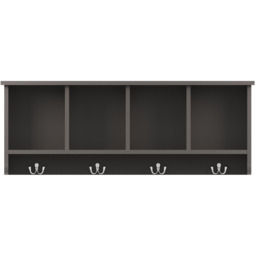 GFW Kempton Grey Wall Mounted Storage Shelves - Size: 17 x 92 x 34cm - Wilko - thumbnail 3