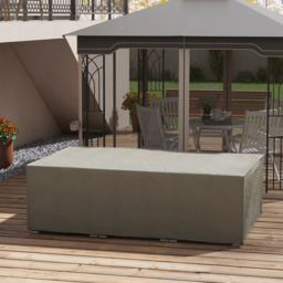 Outsunny Grey Oxford Rectangular Rattan Furniture Cover 222 x 155 x 67cm - Size: 38 x 37 x 6.8cm - Wilko - thumbnail 7
