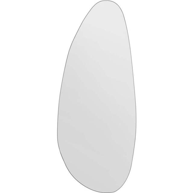 The Lacuna Frameless Wall Mirror 140 x 58cm - Black - MirrorOutlet - Wilko - image 1