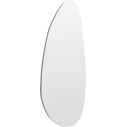 The Lacuna Frameless Wall Mirror 140 x 58cm - Black - MirrorOutlet - Wilko - thumbnail 4