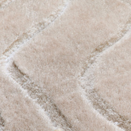 Origins Carved Wave Cream Soft Rug 120 x 170cm - Size: 120 x 170 x 4cm - Wilko - thumbnail 5
