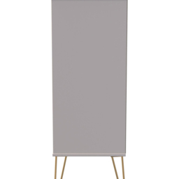 Crowndale Diamond 5 Drawer Matt Kashmir Chest of Drawers - Cream - Wilko - thumbnail 5