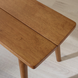 Furniturebox Lymington Marros 6 Seater Wooden Dining Set with Bench Walnut Effect - Brown - Wilko - thumbnail 5