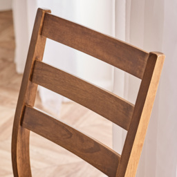Furniturebox Lymington Marros 6 Seater Wooden Dining Set with Bench Walnut Effect - Brown - Wilko - thumbnail 4