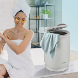 Costway Grey Portable Towel Warmer Bucket 21L - Size: 33 x 33 x 47cm - Wilko - thumbnail 3