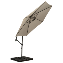 Royalcraft Ivory Cantilever Overhanging Parasol 3m - Cream - Wilko - thumbnail 6