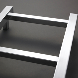 nuie Eton Chrome Heated Towel Rail 1200 x 600mm - Size: 12 x 6 x 0.4cm - Silver - Wilko - thumbnail 3