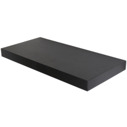 Black Floating Shelf Kit 80cm - Wilko