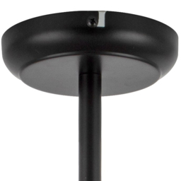 Cosylyte Charlton 6 Light Adjustable Arm Industrial Ceiling Light - Size: 89 x 17 x 17cm - Black - Wilko - thumbnail 6