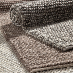Esselle Home Delilah Grey Mottled Wool Pebble Rug 160 x 230cm - Size: 230 x 160 x 1.9cm - Wilko - thumbnail 7