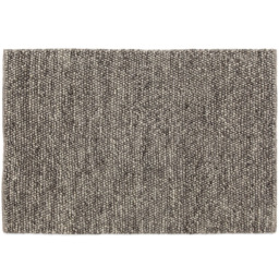 Esselle Home Delilah Grey Mottled Wool Pebble Rug 160 x 230cm - Size: 230 x 160 x 1.9cm - Wilko - thumbnail 1