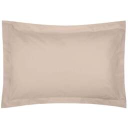 Serene Oxford Cream Pillowcase - Size: 27 x 20cm - Wilko