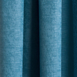 Enhanced Living Matrix Teal Thermal Pencil Pleat Readymade Curtains 229 x 137cm - Blue - Wilko - thumbnail 3