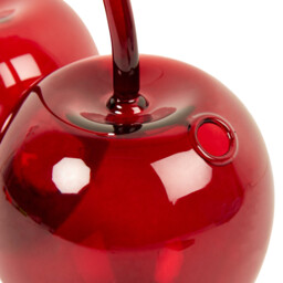 Cherry Oranament Bud Vase - Red - Size: 19 x 20 x 9.5 cm - Wilko - thumbnail 4