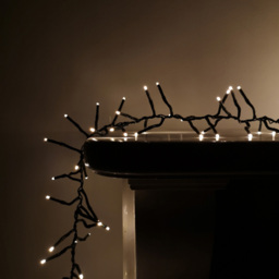 Premier ClusterBrights 3000 Warm White LED Multi-Function Green Cluster Light 37.2m - Size: 1 x 3720 x 1cm - Wilko - thumbnail 4