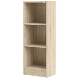 Florence Basic 2 Shelf Oak Narrow Low Bookcase - Brown - Furniture to Go - Wilko - thumbnail 5
