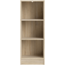 Florence Basic 2 Shelf Oak Narrow Low Bookcase - Brown - Furniture to Go - Wilko - thumbnail 4