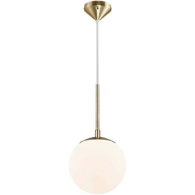 Nordlux Grant 15 Brass Pendant Light - Size: 29 x 15 x 29cm - Gold - Wilko - image 1