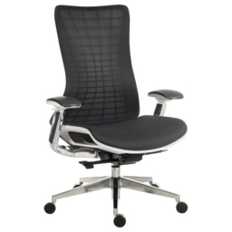 Teknik Office Quantum Mesh Chair White - Size: 46 x 51 x 54cm - Wilko - thumbnail 3