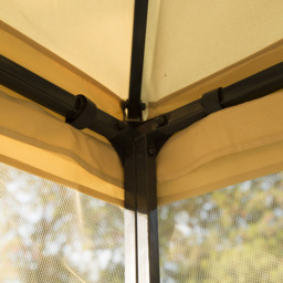 Outsunny 3 x 3m Cream Marquee Gazebo Tent with Sides - Size: 280 x 300 x 300cm - Wilko - thumbnail 5