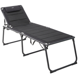 Lifestyle Navarra Granada Lounger - Black - Wilko - thumbnail 3