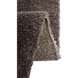 Homemaker Charcoal Snug Plain Shaggy Rug 60 x 110cm - Grey - Wilko - thumbnail 4
