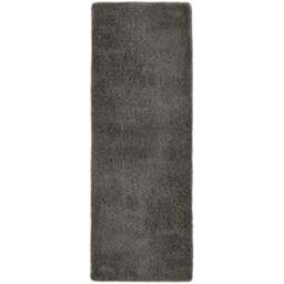 Homemaker Charcoal Snug Plain Shaggy Rug 60 x 110cm - Grey - Wilko