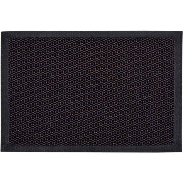 Floortex Doortex Meshmat Metallic Blue and Orange Entrance Mat 40 x 60cm - Size: 60 x 40 x 2cm - Blue / Orange - Wilko - image 1