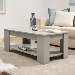 GFW Grey Lift Up Coffee Table - Size: 50 x 105 x 39cm - Wilko - thumbnail 1